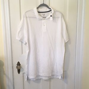 NWT! GAP Men’s White polo shirt - XXL